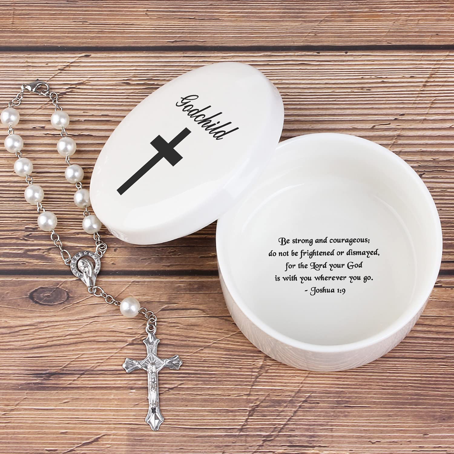 Godchild Baptism/Dedication/Christening Baptism Gift For Boy, Girl from Godparents Precious