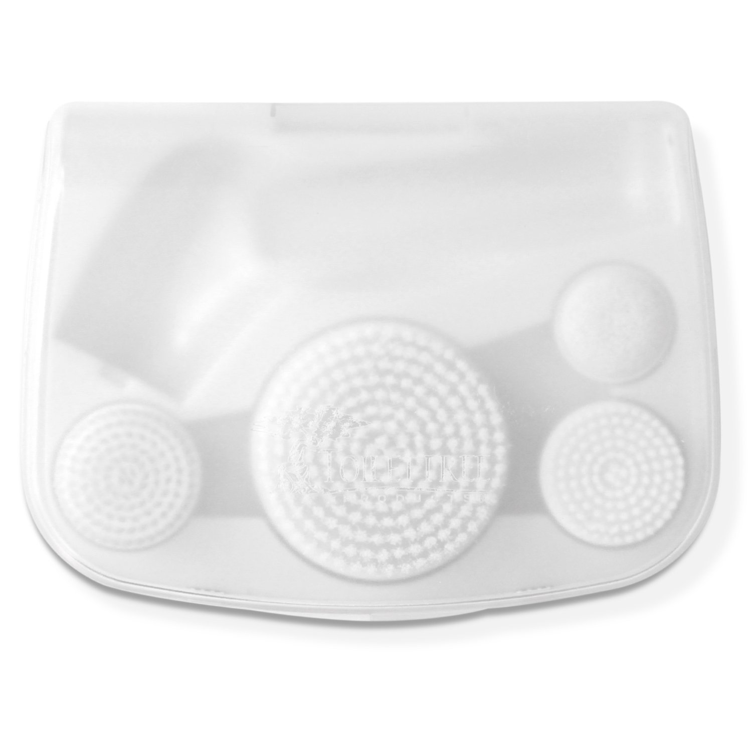 Travel Case for the Skin Cleansing System Facial Brush & Body Care Kit. Includes 4 replacement heads