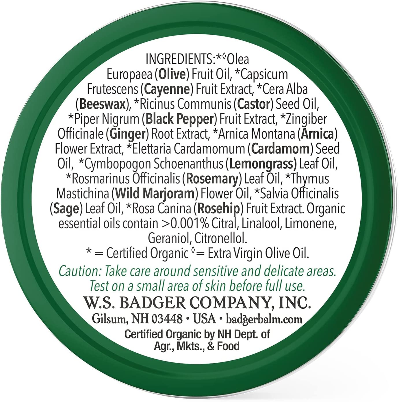 Badger - Sore Joint Rub, Arnica & Black Pepper, Organic Sore Joint Rub, Balm for Sore Joints, Warmin