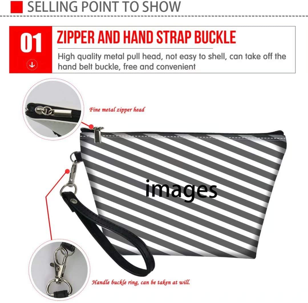 GOSTONG Tribal Mandala Flower Print Makeup Cosmetic Bag Small Case Travel Purse Pouch