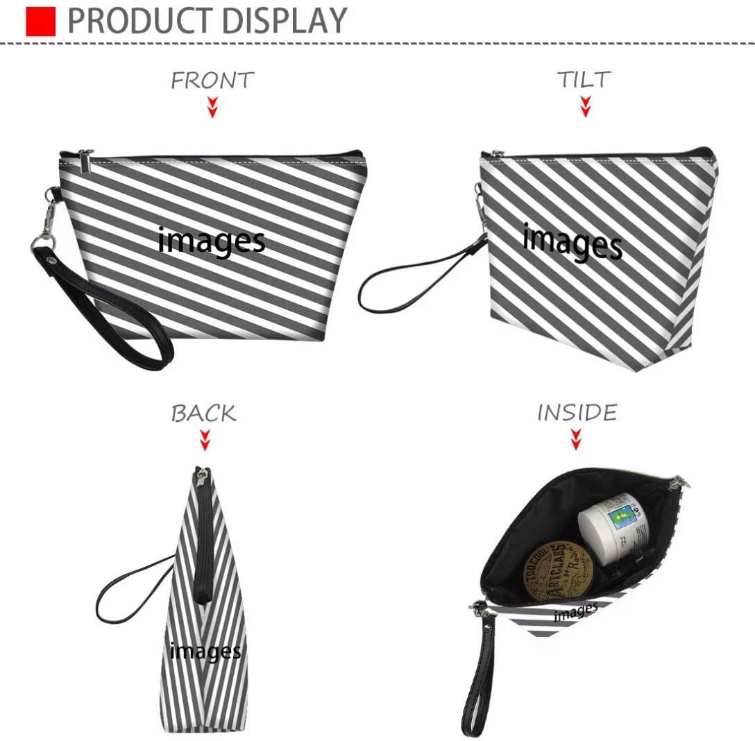 GOSTONG Tribal Mandala Flower Print Makeup Cosmetic Bag Small Case Travel Purse Pouch