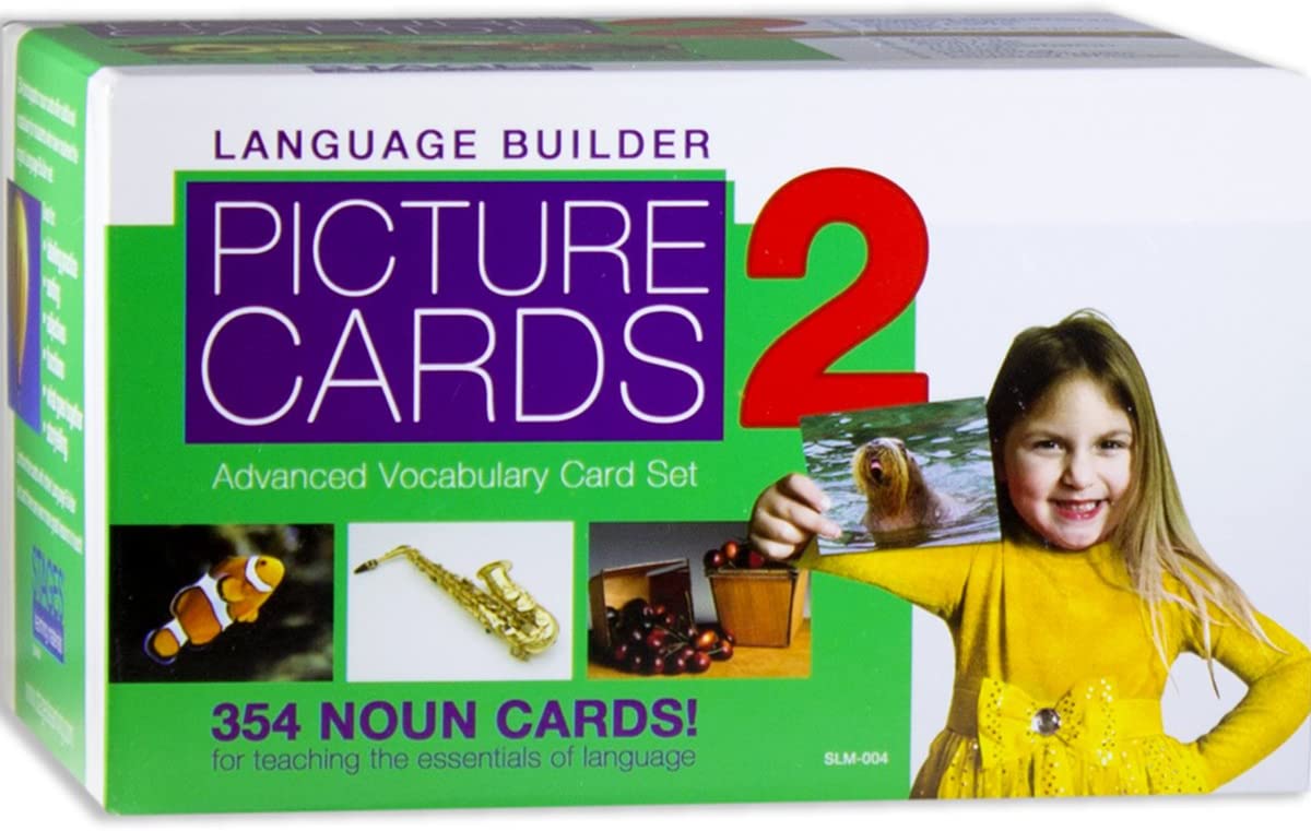Stages Learning Language Builder Picture Nouns Set 2 for Autism, Aba and Preschool Educational Vocab