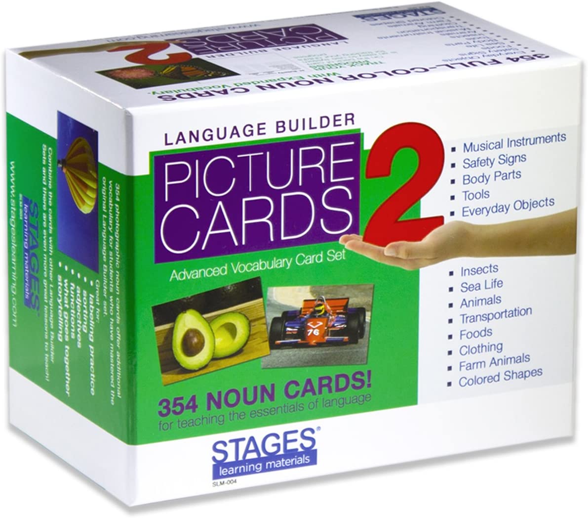 Stages Learning Language Builder Picture Nouns Set 2 for Autism, Aba and Preschool Educational Vocab