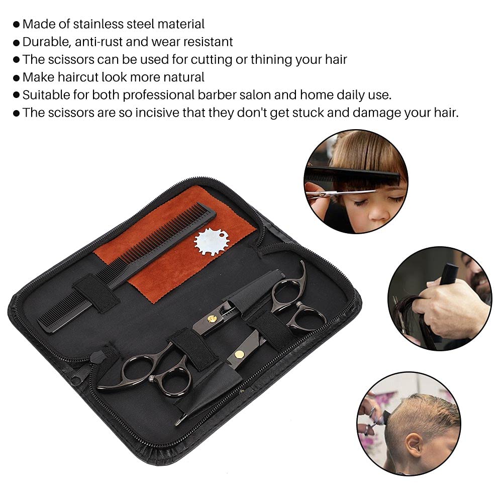 Salon Shears, Hair Cutting Professional Anti-rust Durable Barber Scissors Wear Resistant for Home Da
