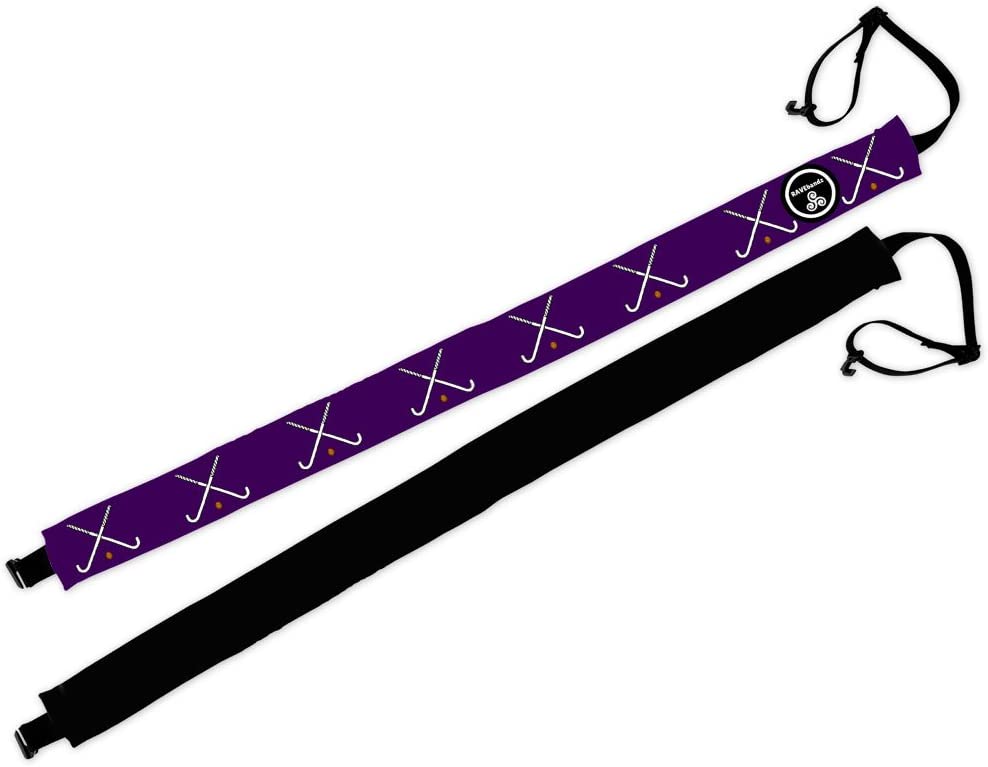 RAVEbandz! Women’s Adjustable Elastic Headbands (Field Hockey) - for Fashion or Workouts - Non Sli