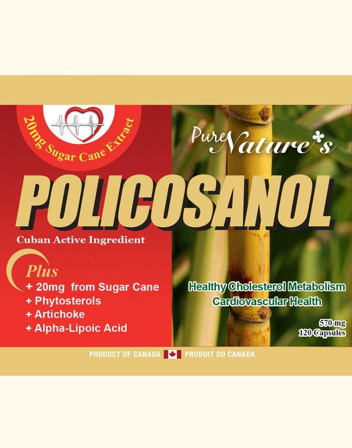 PNC Policosanol Cuban Active Ingredient Healthy Cholesterol Metabolism and Support Cardiovascular He