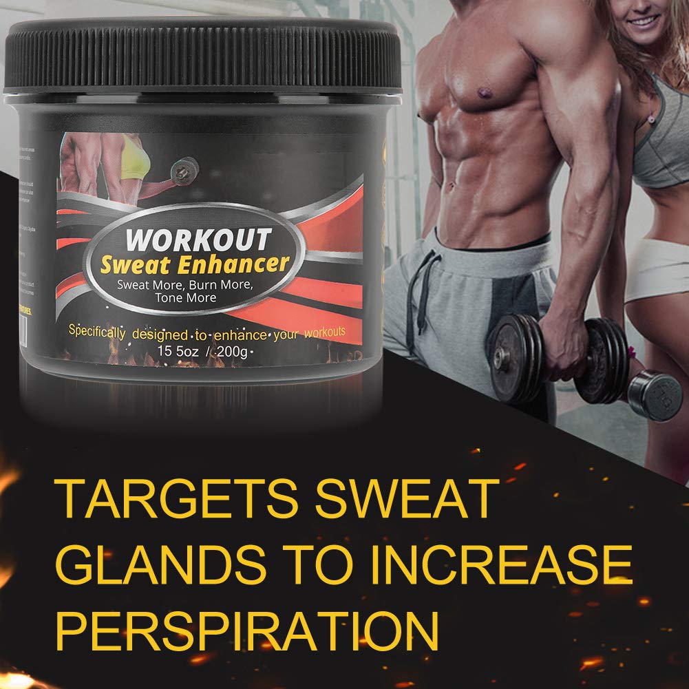 Hot Sweat Cream - Fat Sweat Enhancer Workout Massage Muscle Cream, Weight Loss Fat Burner for Women 