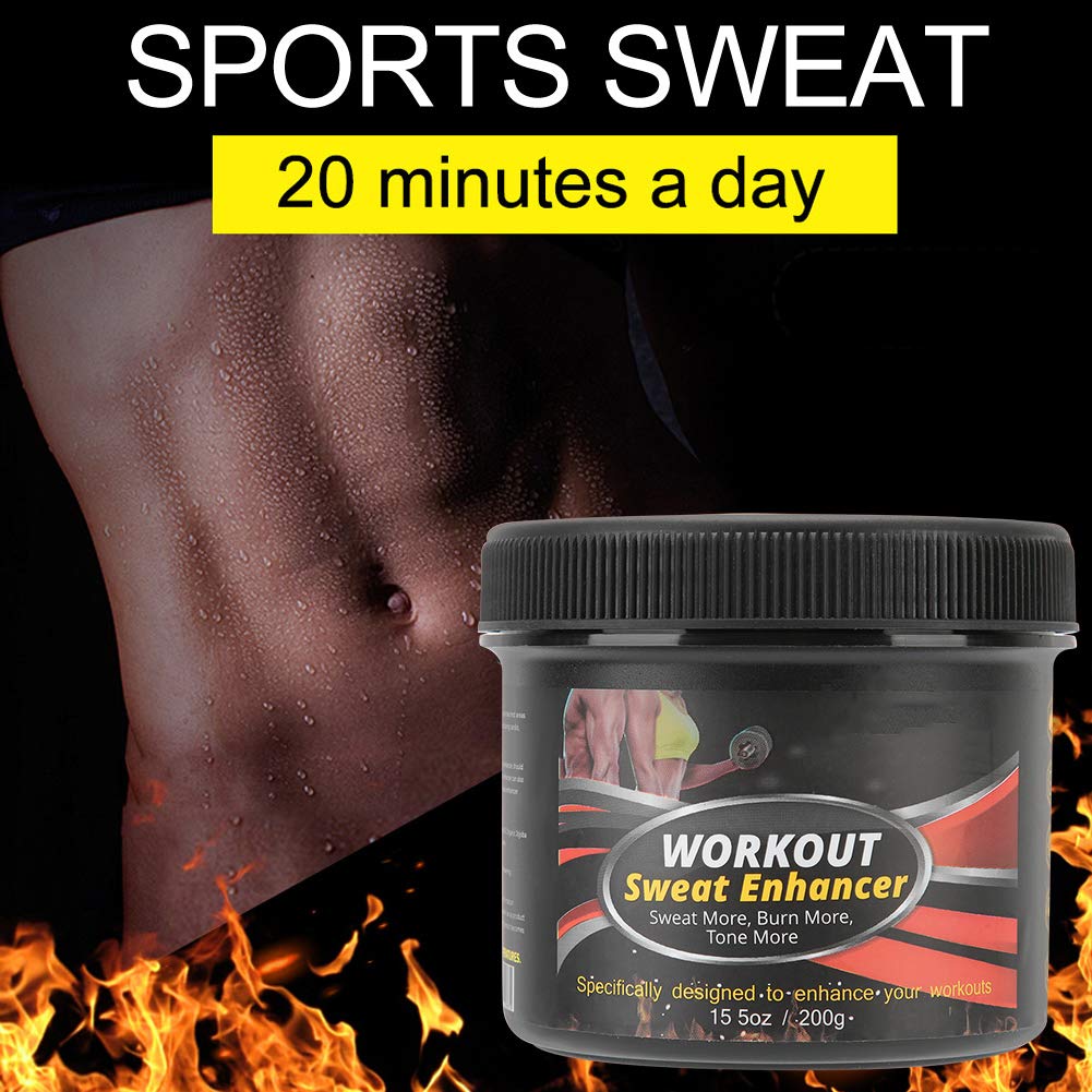 Hot Sweat Cream - Fat Sweat Enhancer Workout Massage Muscle Cream, Weight Loss Fat Burner for Women 