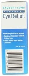 Bausch & Lomb Advanced Eye Relief Dry Eye Lubricant Eye Drops 1oz ( Packs of 2)