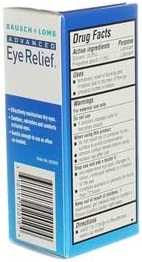 Bausch & Lomb Advanced Eye Relief Dry Eye Lubricant Eye Drops 1oz ( Packs of 2)
