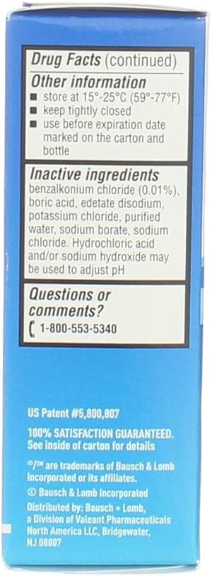 Bausch & Lomb Advanced Eye Relief Dry Eye Lubricant Eye Drops 1oz ( Packs of 2)
