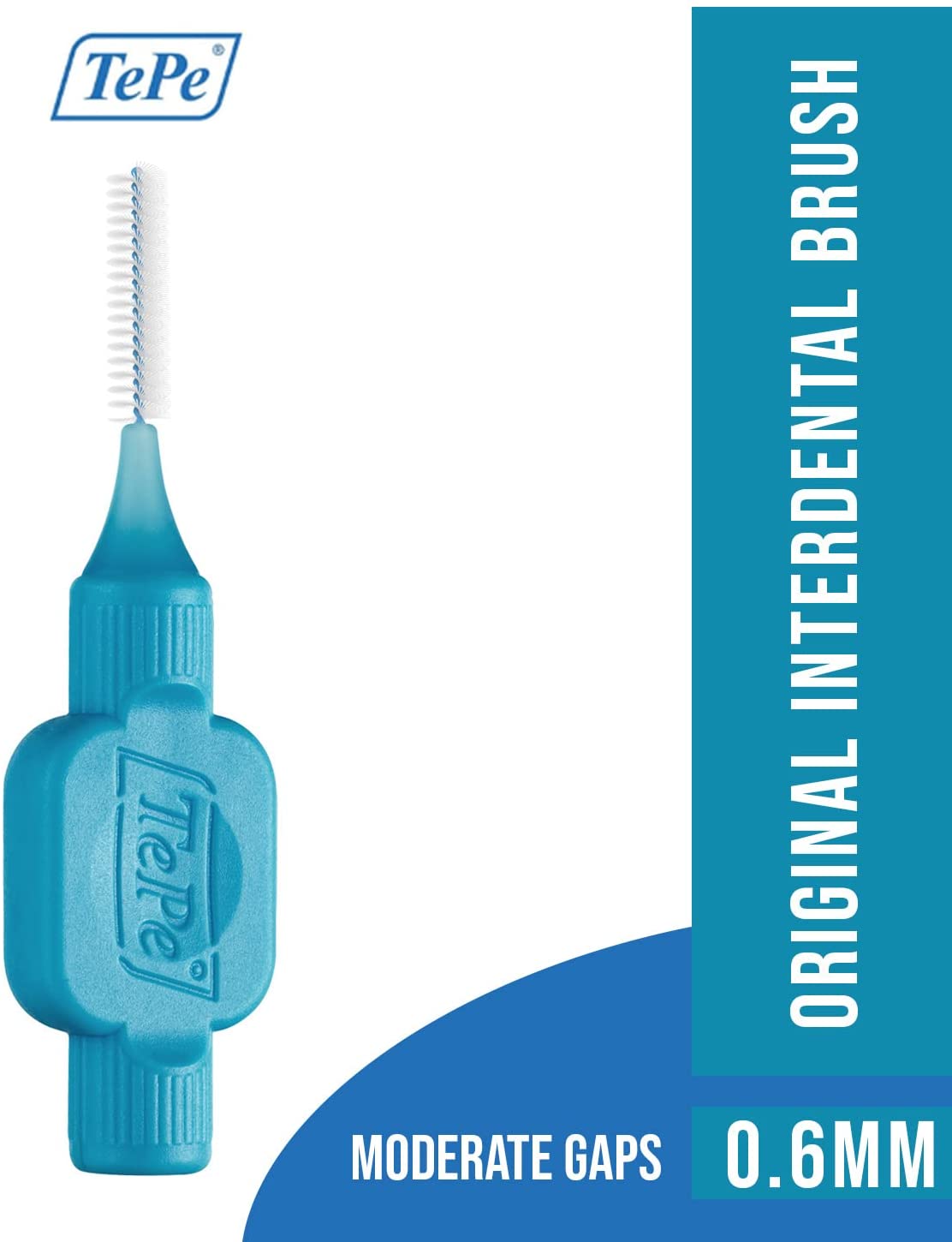 TEPE Interdental Brush Original Cleaners – Dental Brushes Between Teeth 8 Pk, Multi