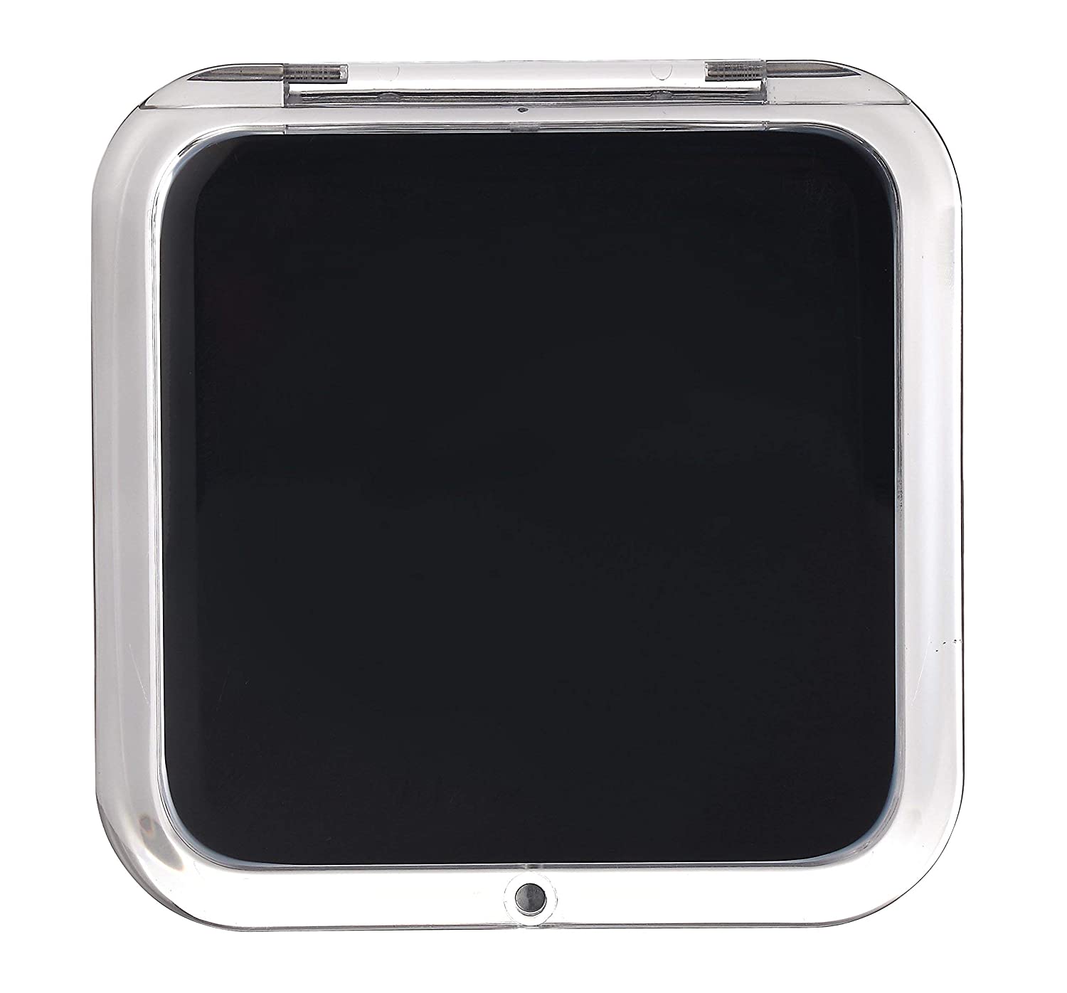 Miss Sweet Compact Mirror for Purse Pocket Mirror True Image&10X Magnification (Black)