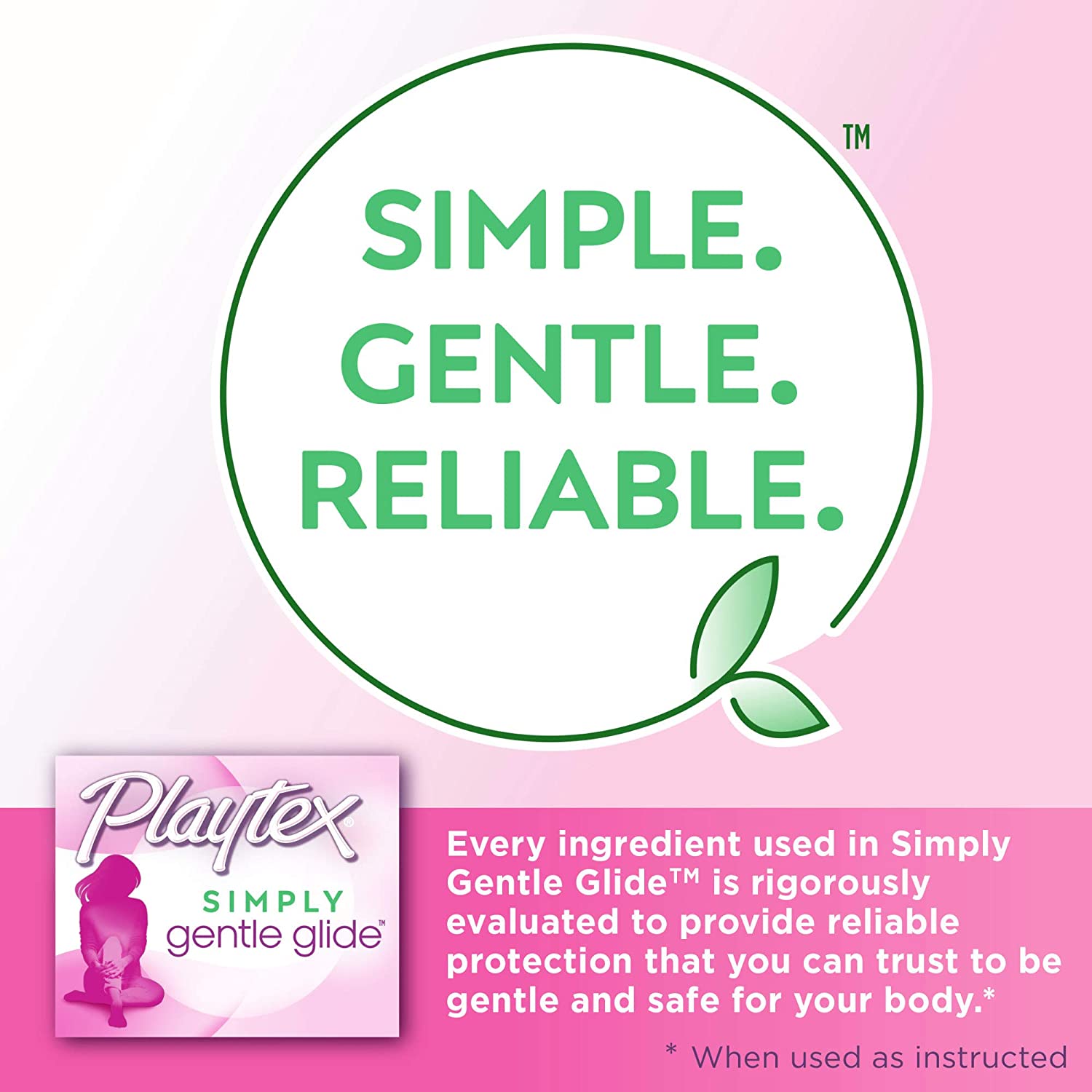 Playtex Gentle Glide Tampons RegularSuper Absorbency Fresh Scent, 36 Count