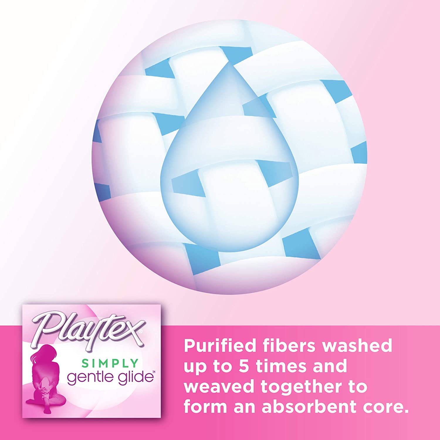 Playtex Gentle Glide Tampons RegularSuper Absorbency Fresh Scent, 36 Count