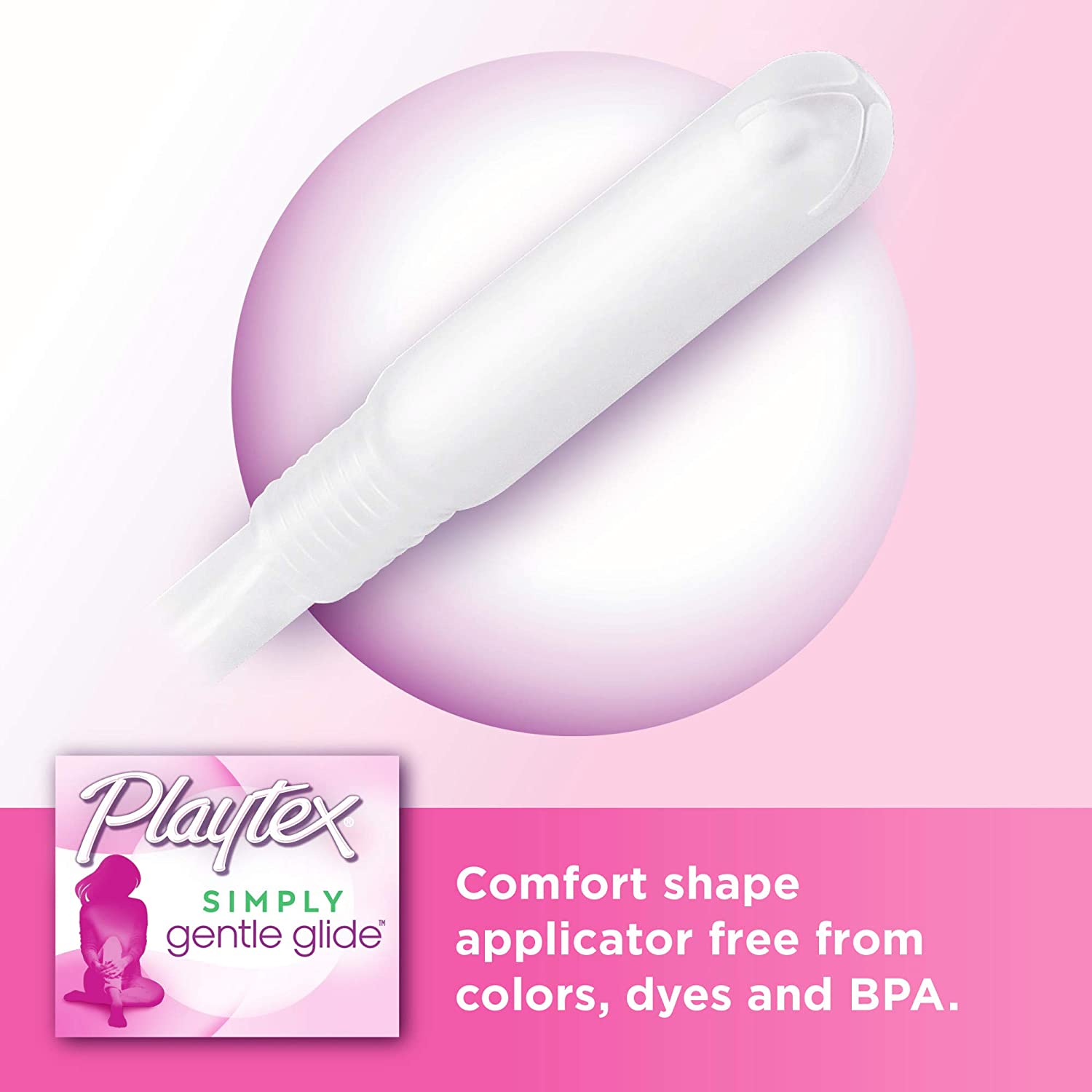 Playtex Gentle Glide Tampons RegularSuper Absorbency Fresh Scent, 36 Count