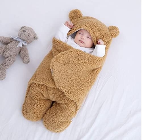 Baby Bath Towel Soft Newborn Baby Blanket Baby Sleeping Bag Envelope Newborn Sleeping Bag 100% Cotto