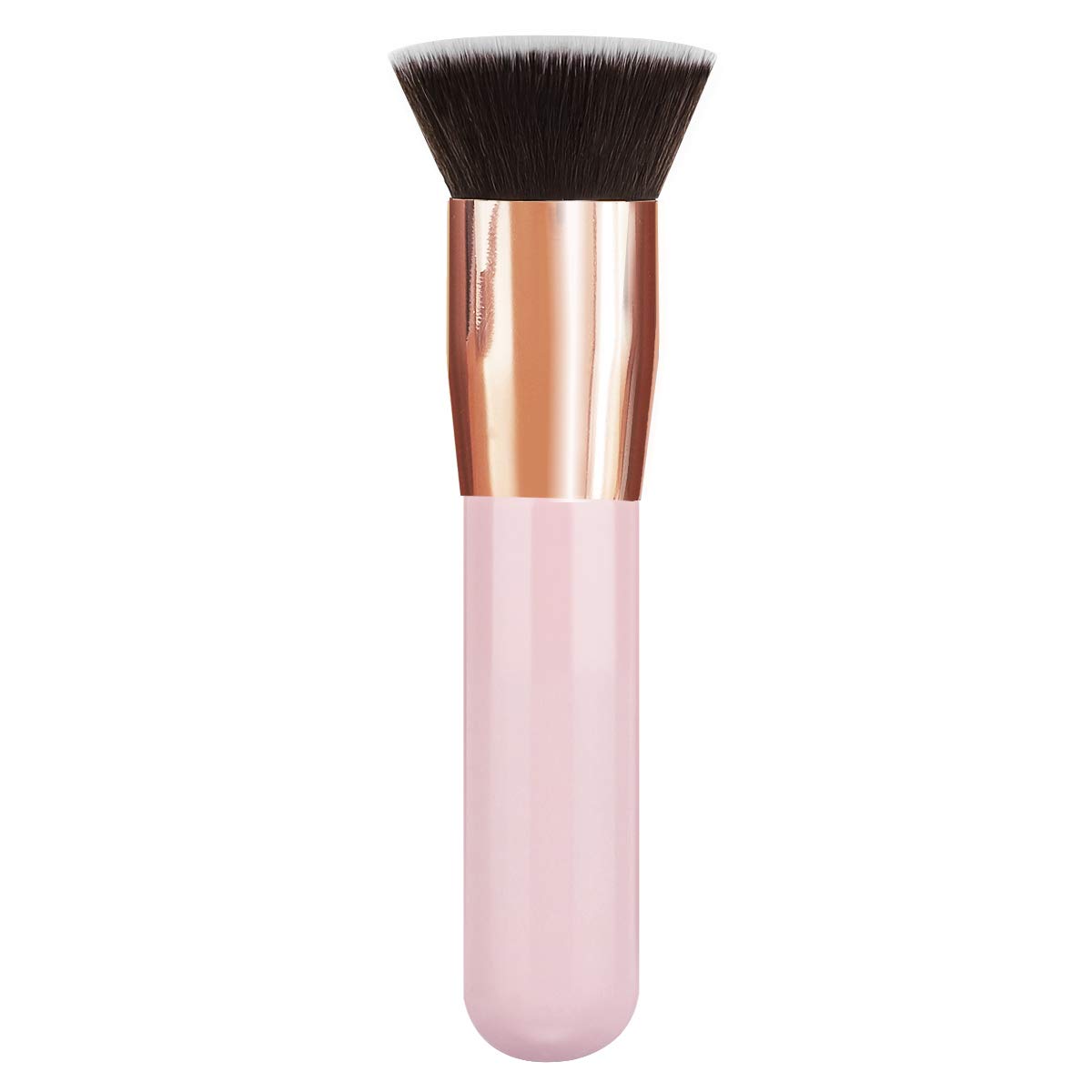 MoKo Foundation Makeup Brush, Premium Flat Head Top Kabuki Brush Portable Soft Synthetic Fiber Makeu