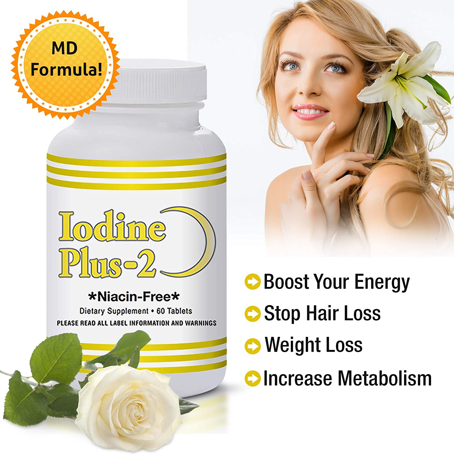 Iodine Plus 2 -Thyroid M.D.