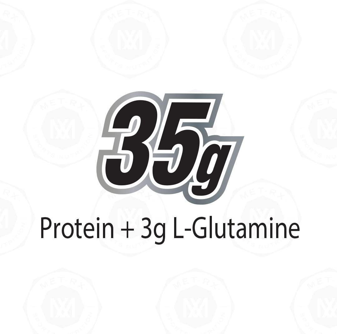 MET-Rx Meal Replacement, Original Vanilla Protein Powder, 2.54 Oz Packets, 40 Count