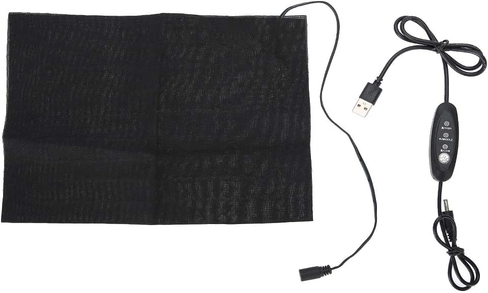 Electric USB Charging Cloth Heater Heating Pad Waist Belly Warming Mat for Fast Pain Relief