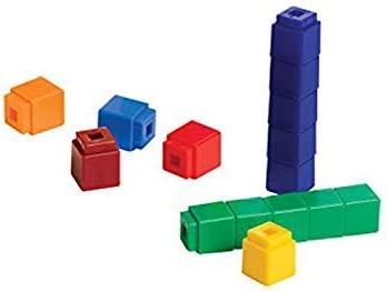 Unifix Cubes, Ten Assorted Colors, Set of 500