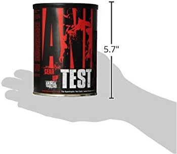 Animal Test – Testosterone Booster For Men – Arachidonic Acid, Yohimbe Bark, Trans Resveratrol, 
