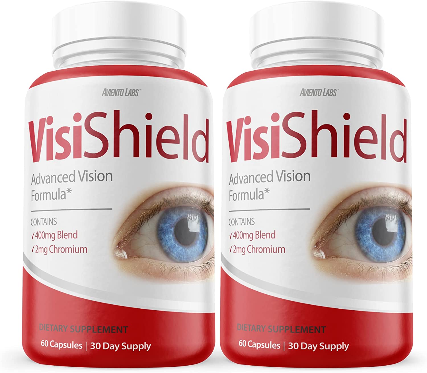 Original VisiShield Advanced Vision Formula for Eye Visi Shield - 2 Pack