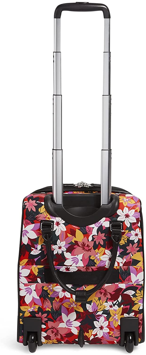 Vera Bradley Softside Rolling Work Bag, Rosa Floral