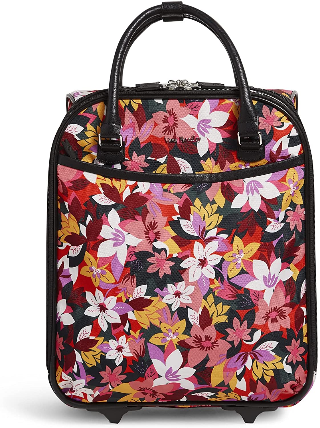 Vera Bradley Softside Rolling Work Bag, Rosa Floral