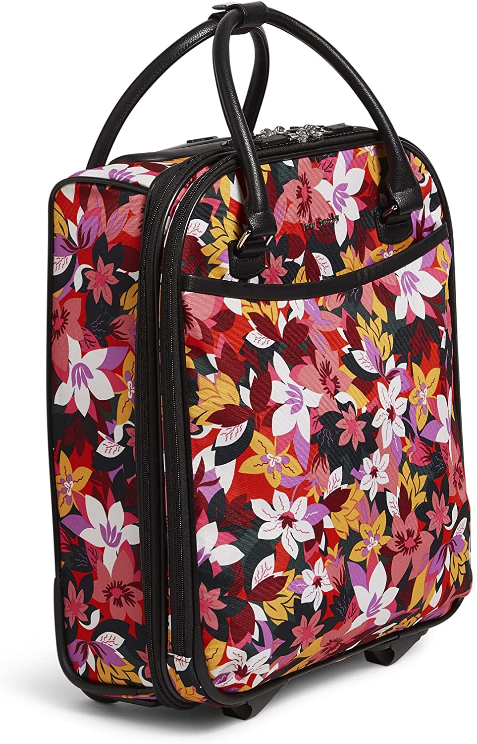 Vera Bradley Softside Rolling Work Bag, Rosa Floral