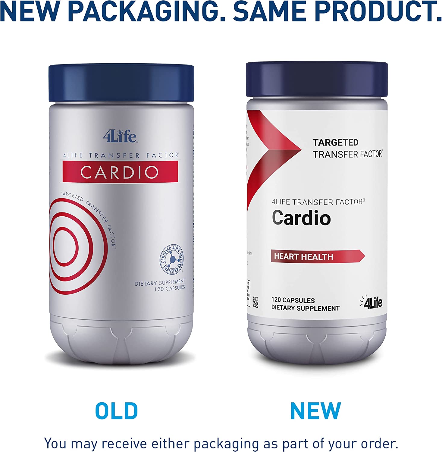 4Life Transfer Factor Cardio - Targeted Cardiovascular System Support with Ginkgo Biloba, Garlic, an