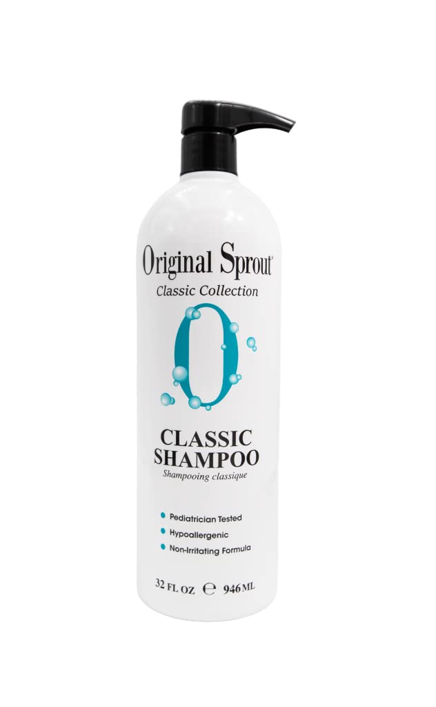 Original Sprout Classic Shampoo, Hair Products for Baby’s, Toddler’s, Kids, & Adult Women & Men,