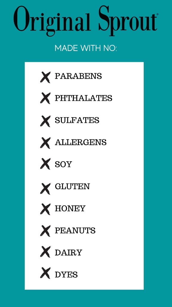 Original Sprout Classic Shampoo, Hair Products for Baby’s, Toddler’s, Kids, & Adult Women & Men,