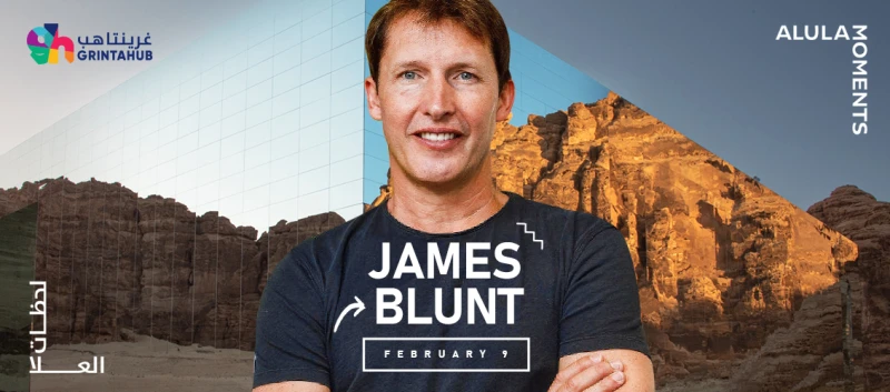 JAMES BLUNT Concert at AlUla Moments 2024