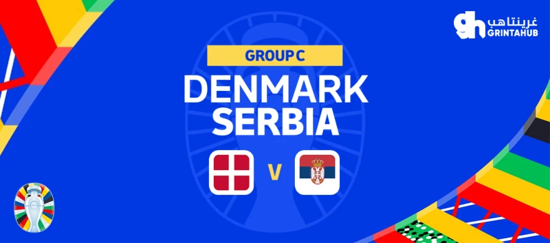 Denmark vs Serbia Group stage UEFA Euro 2024