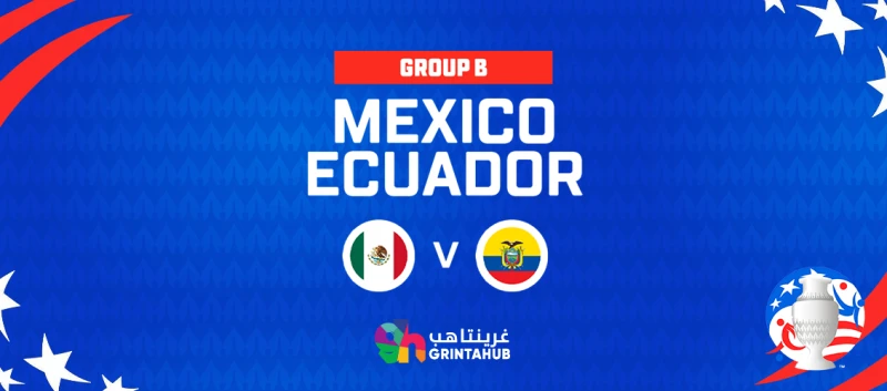 Mexico vs Ecuador Grpup B - Copa America