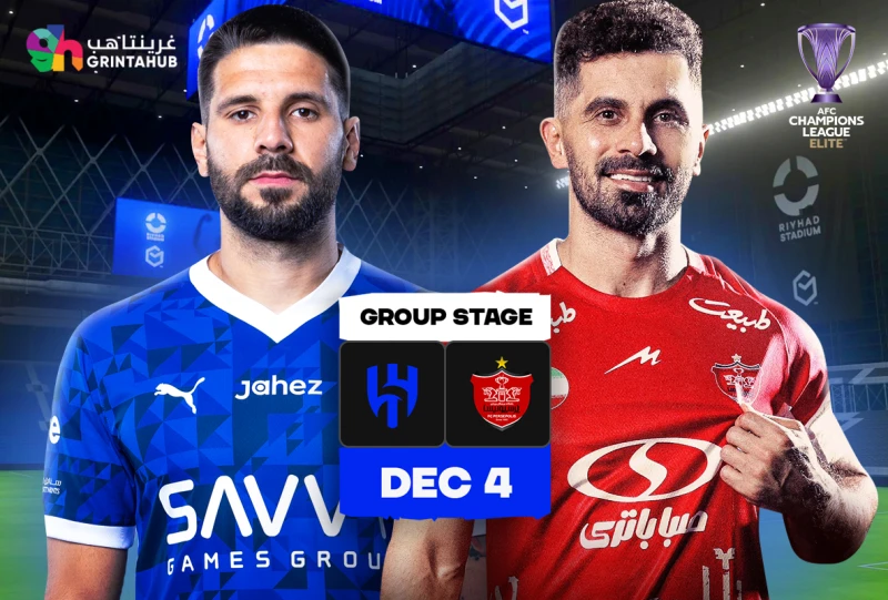 AlHilal KSA vs Persepolis IRN - Group Stage Champions League Elite