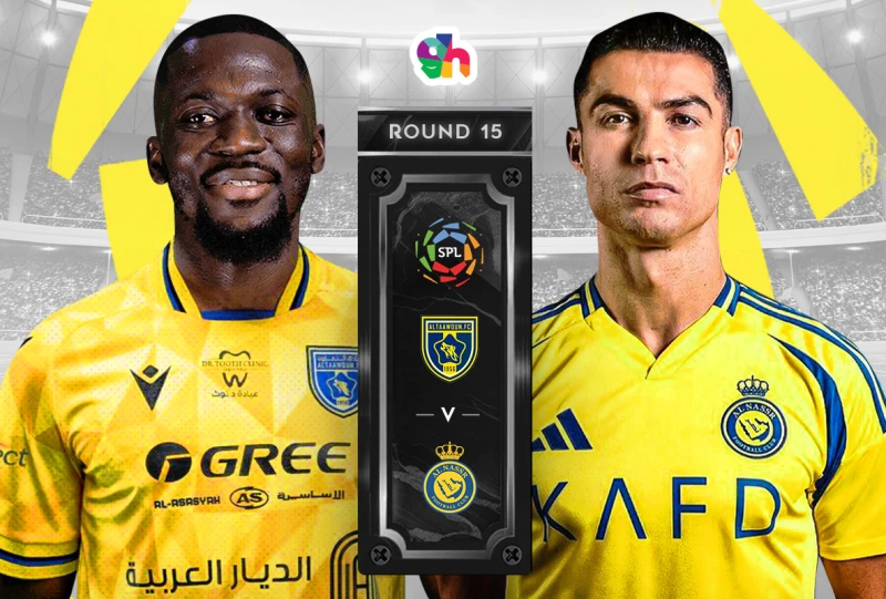 AlTaawoun vs AlNassr - Roshen League 2024/2025, round 15