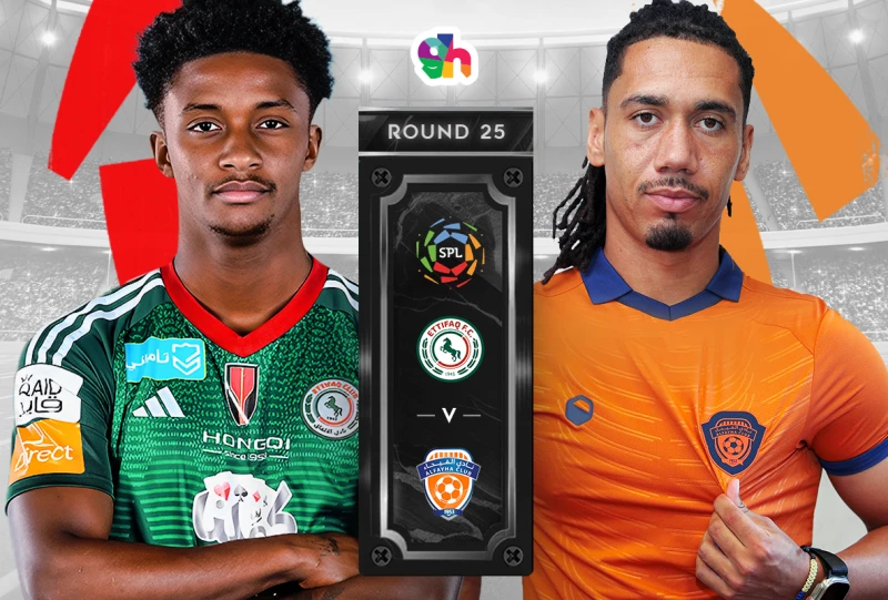 الاتفاق ضد الفيحاء دوري روشن 2024/2025 الجولة 25