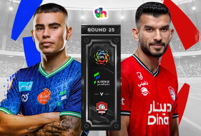 الفتح ضد الرائد دوري روشن 2024/2025 الجولة 25