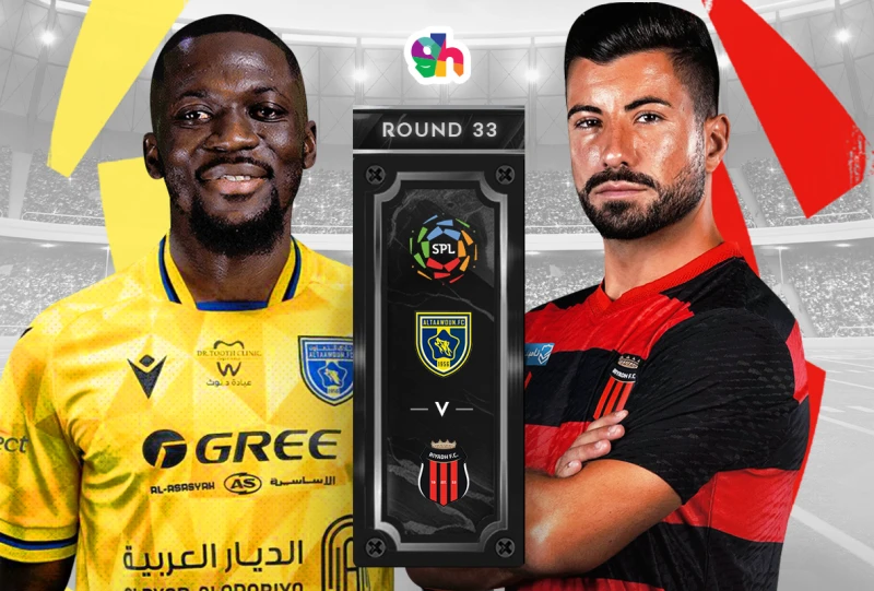 AlTaawoun vs AlRiyadh - Roshen League 2024/2025, round 33