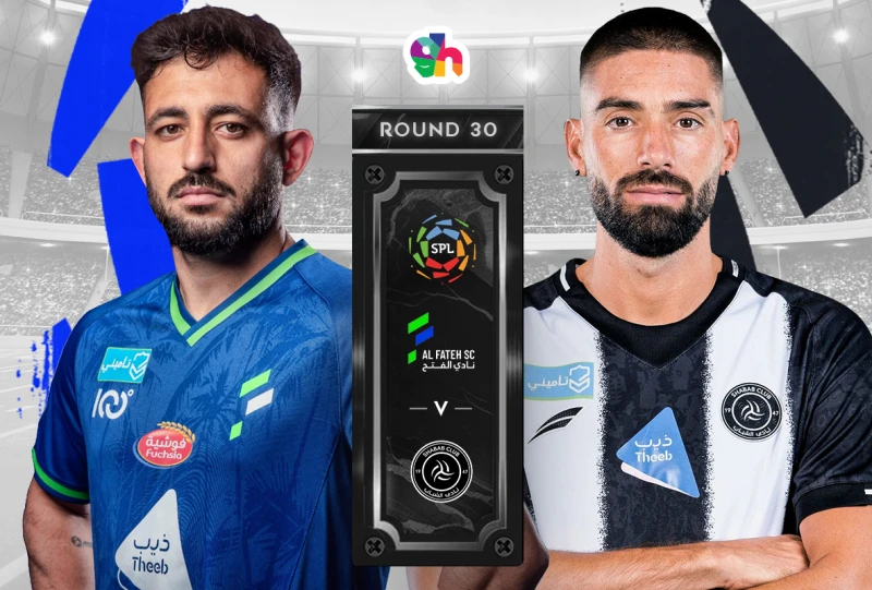 الفتح ضد الشباب دوري روشن 2024/2025 الجولة 30