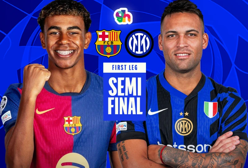 برشلونة ضد انتر ميلان - نصف نهائي دوري ابطال اوروبا - الذهاب