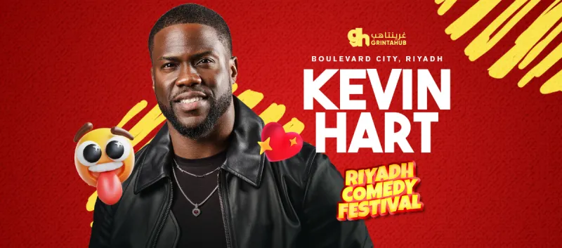 Kevin Hart in Riyadh Comedy Festival
