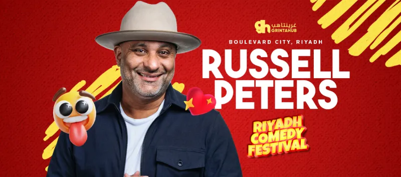 Russell Peters in Riyadh Comedy Festival