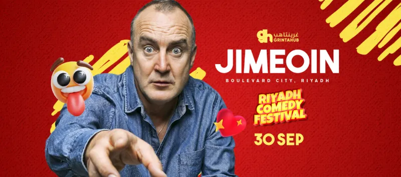 Jimeoin in Riyadh Comedy Festival