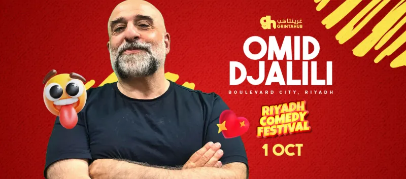 Omid Djalili in Riyadh Comedy Festival