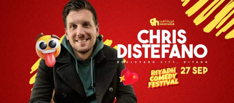 Chris Distefano in Riyadh Comedy Festival