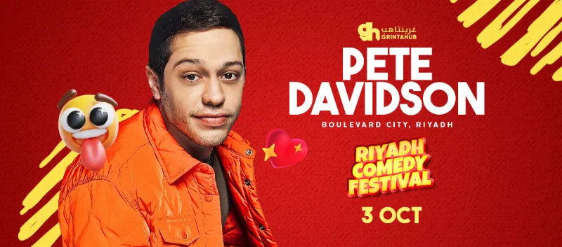 Pete Davidson in Riyadh Comedy Festival